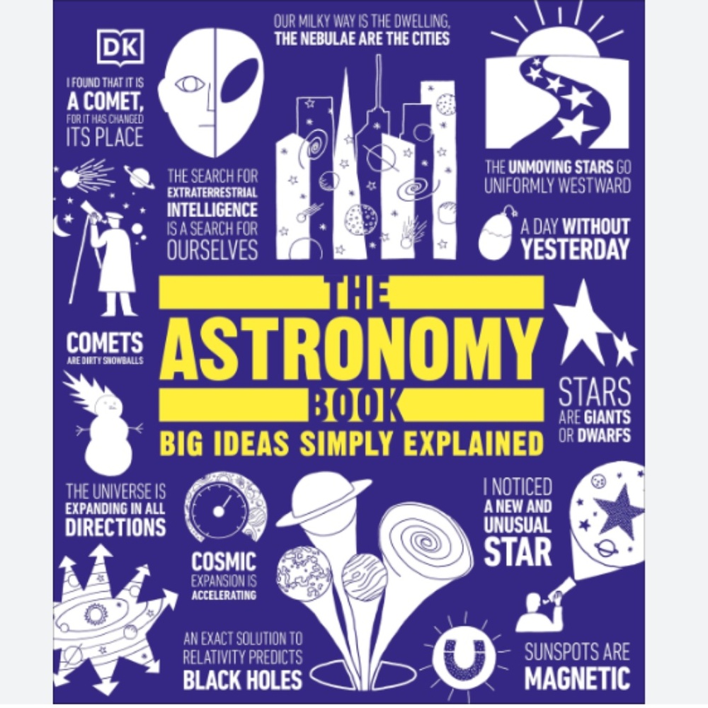 The Astronomy Book: Big Ideas Simply Explained by DK – Brand New Paperback